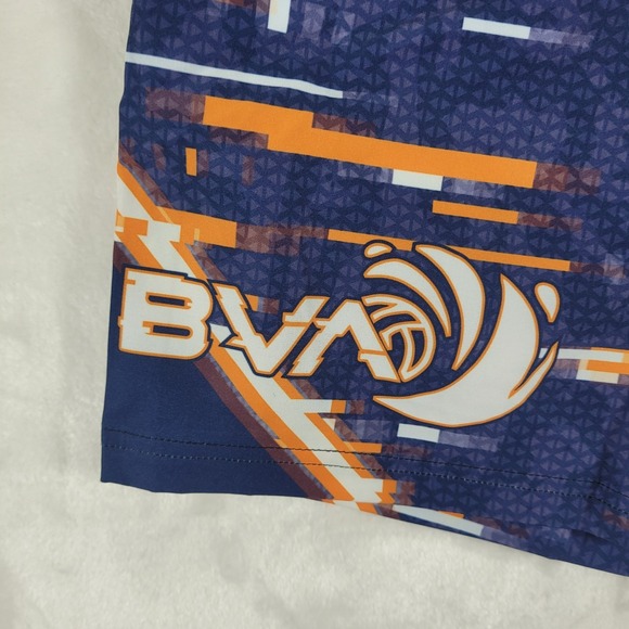 SLUNKS Volleyball Shorts Men's Medium Blue BVA Brea Volleyball Academy NWOT‎ - Picture 5 of 11